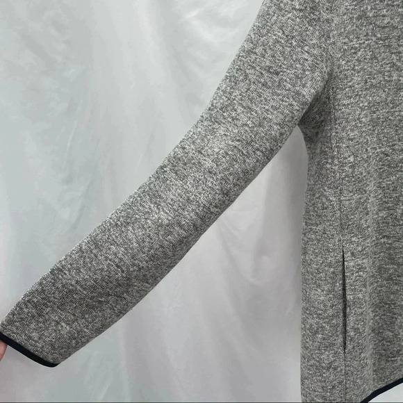 Nautica Men’s Gray Knit Jacket Medium Full Zip Closure Pockets - Picture 5 of 9